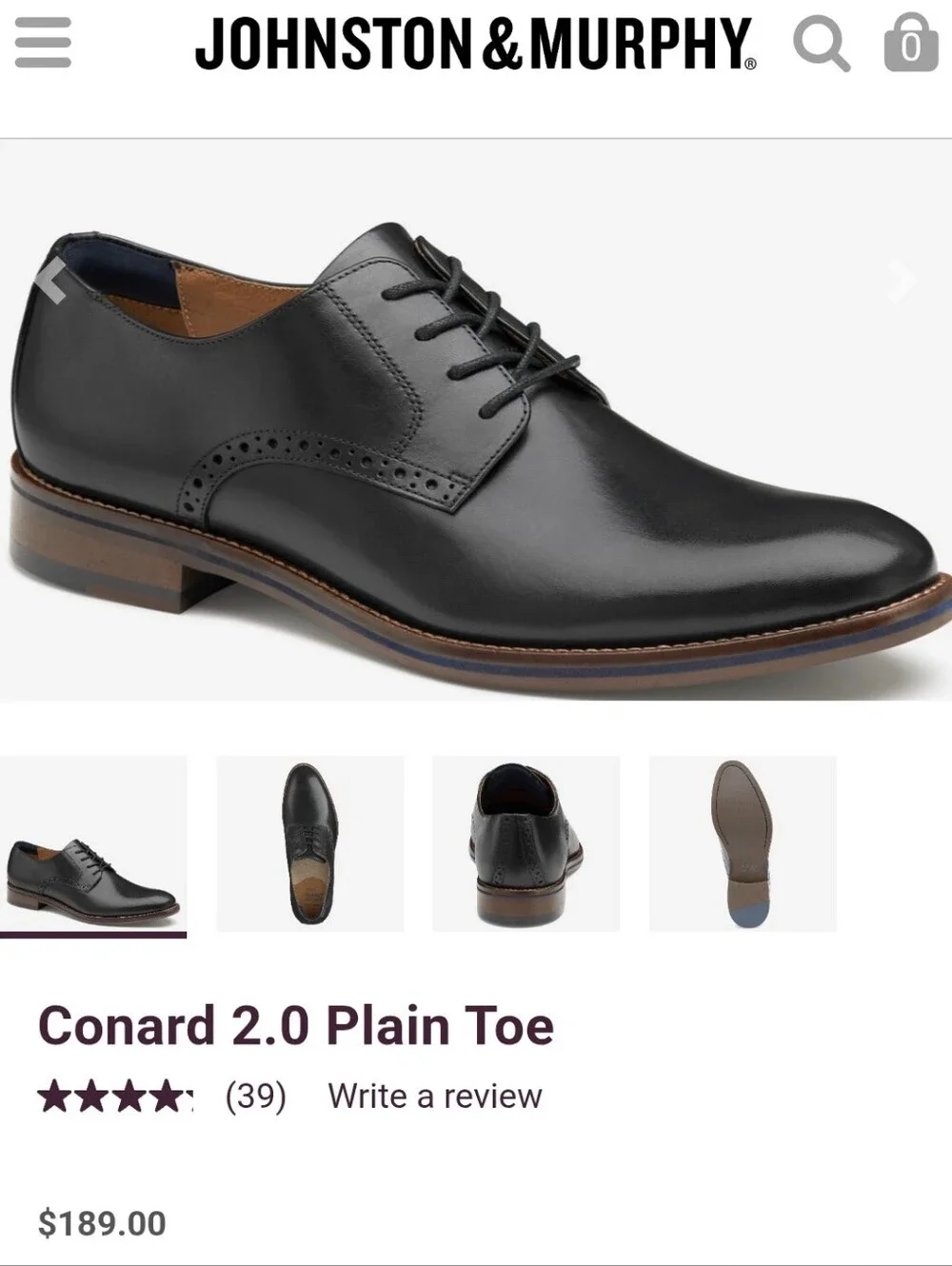Johnston & Murphy Conrad 2.0
